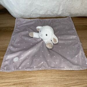 Little Me Lamb Lovey Baby Security Blanket